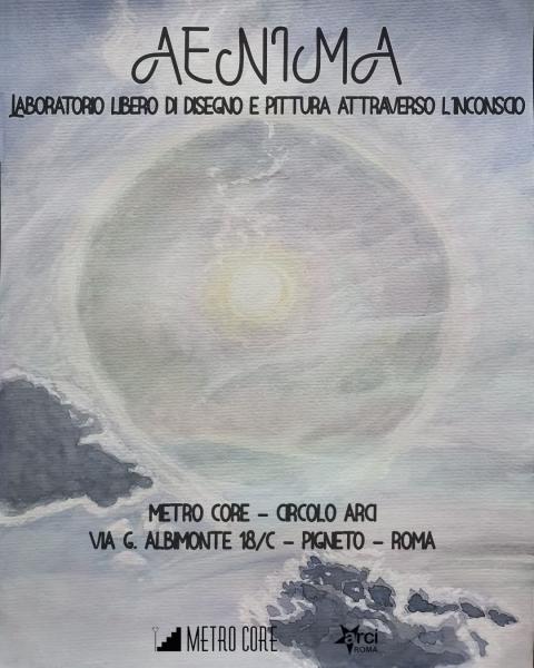 Aenima : Laboratorio libero di disegno e pittura attraverso l’inconscio