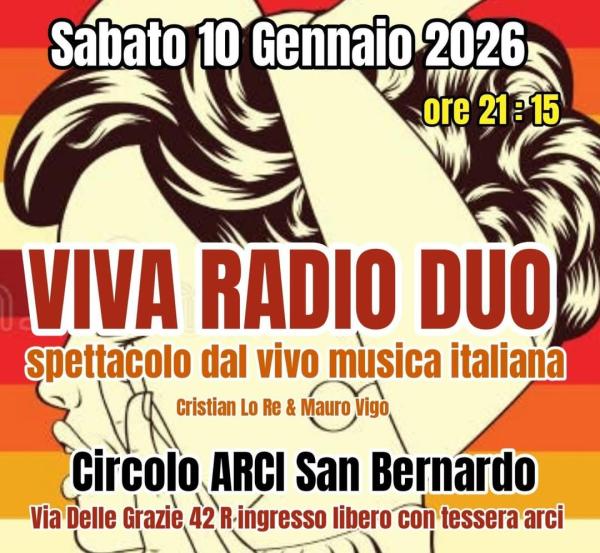 Viva Radio Duo - spettacolo dal vivo musica italiana