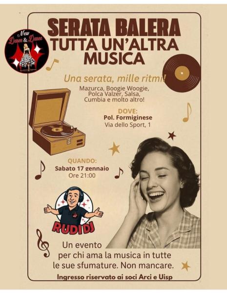 SERATA BALERA - TUTTA UN'ALRA MUSICA!
