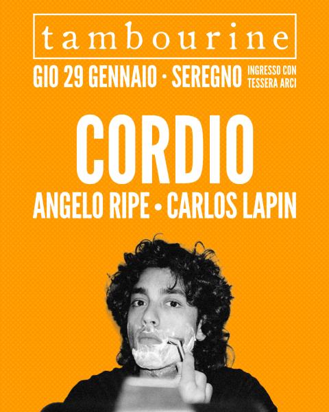 🎶 CORDIO • Angelo Ripe  • Carlos Lapin
