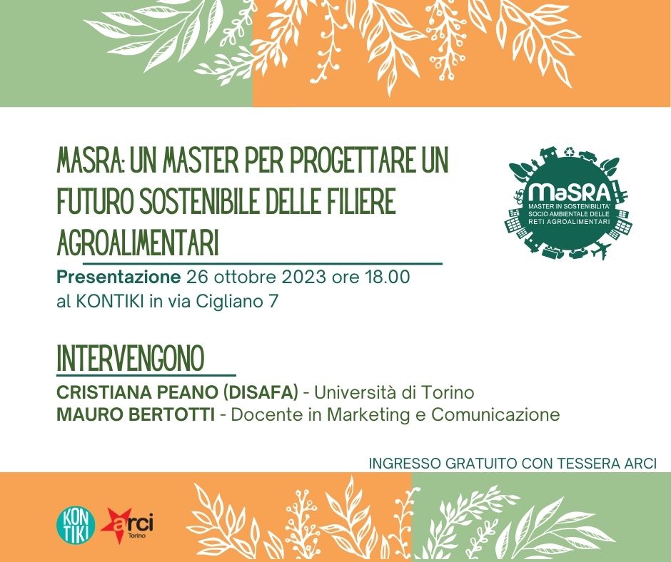 MASRA - Presentazione del master