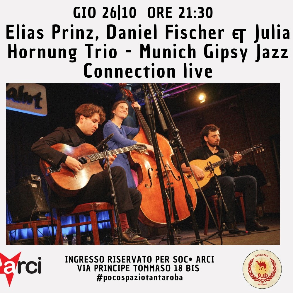 Elias Prinz, Danuel Fischer & Julia Hornung trio live 