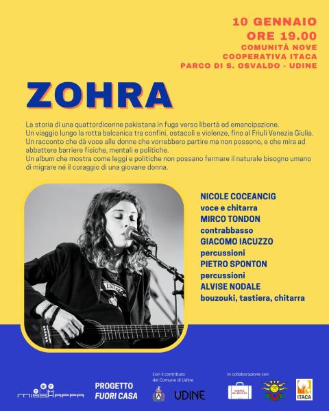 ZOHRA con Nicole Coceancig