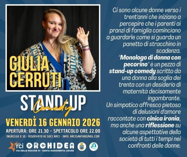 Stand-up Comedy Giulia Cerruti