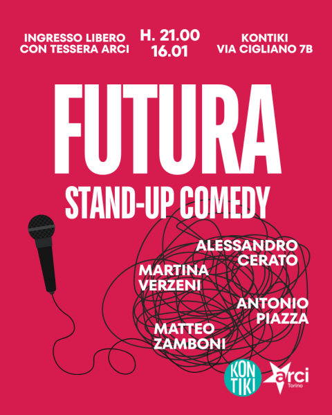FUTURA. STAND-UP COMEDY