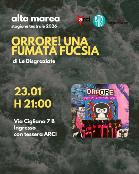 ORRORE! UNA FUMATA FUCSIA