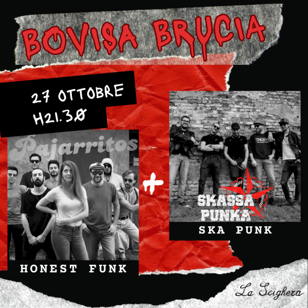 Pajarritos + Skassapunka in concerto