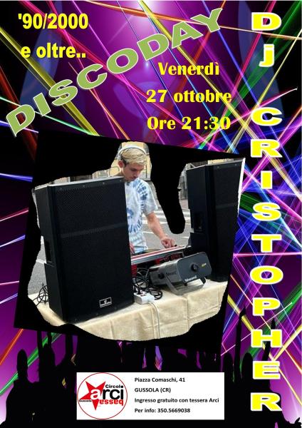 Serata Disco in Arci Bassa