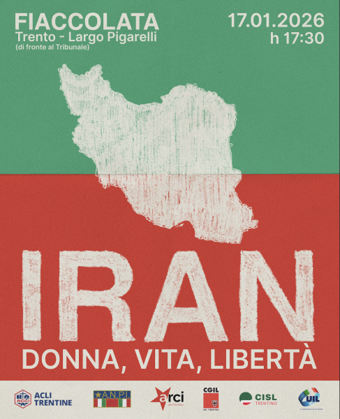 Iran: donna, vita, libertà - Fiaccolata sabato 17