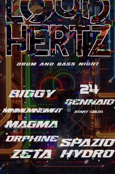 LOUD HERTZ-Drum and bassi night