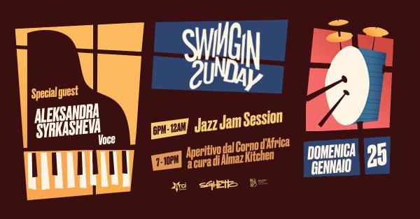 Swingin' Sunday | Jazz Jam | Aleksandra Syrkasheva special guest