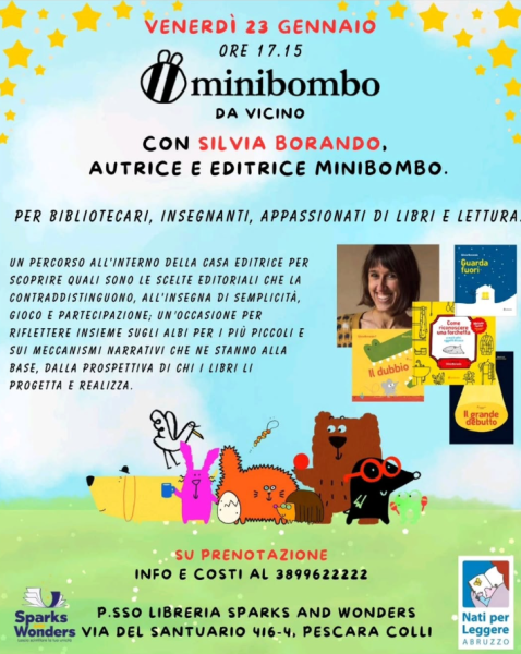 MINIBOMBO da vicino con Silvia Borardo, autrice ed editrice minibombo.