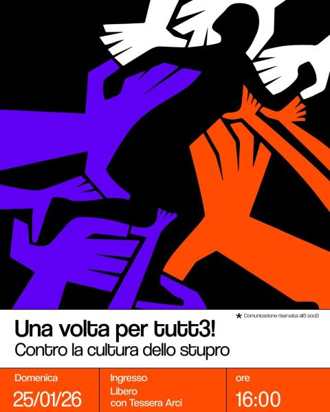 Una volta per tutt3! – Contro la cultura dello stupro