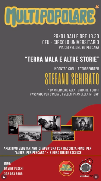 "Terra mala e altre storie" incontro con Stefano Schirato