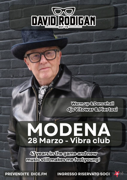DAVID RODIGAN