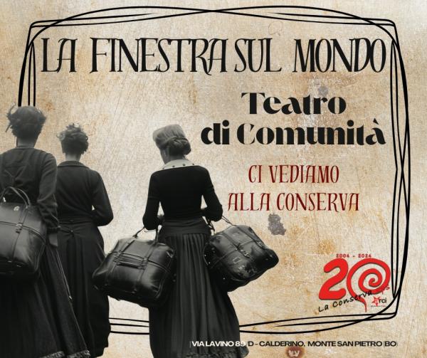 LABORATORIO DI TEATRO DI COMUNITA'