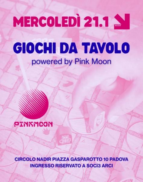 GIOCHI DA TAVOLO - Powered by Pink Moon