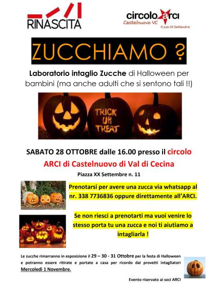 ZUCCHIAMO - LABORATORIO INTAGLIO ZUCCHE