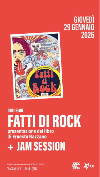 Presentazione libro Fatti di Rock di Ernesto Razzano
