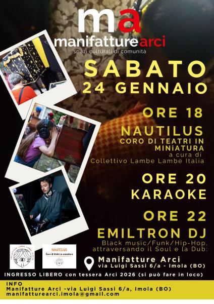 NAUTILUS-KARAOKE-EMILTRON DJ