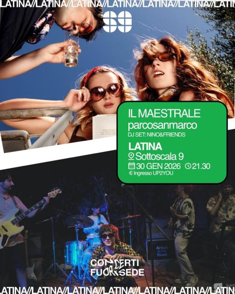 Concertifuorisede – Il Maestrale + parcosanmarco + djset ninocucinino