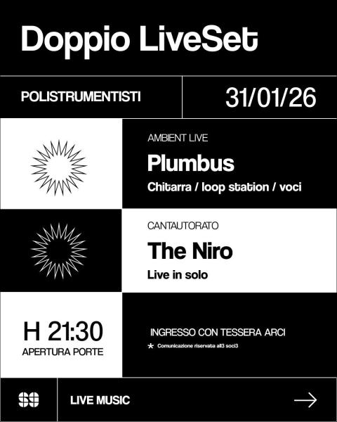 Doppio liveset – Plumbus + The Niro