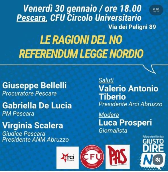 Le ragioni del no referendum legge nordio