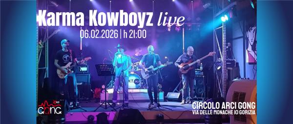 Karma Kowboyz live @Circolo Arci Gong