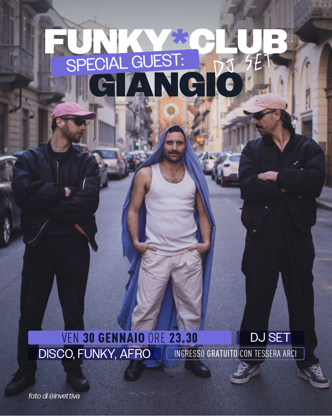 FUNKY * CLUB DJ SET – GIANGIO SPECIAL GUEST