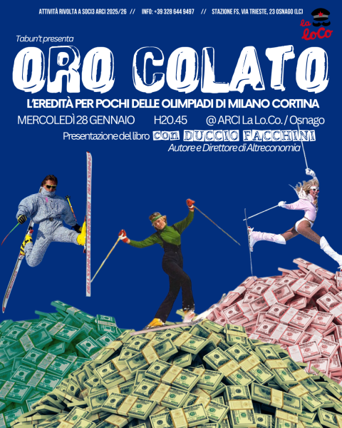 ORO COLATO, incontro con Duccio Facchini