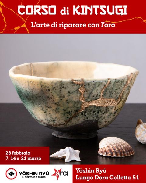 KINTSUGI - L'arte di riparare con l'oro - metodo tradizionale