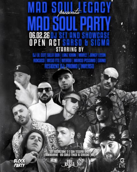 MAD SOUL PARTY • Live