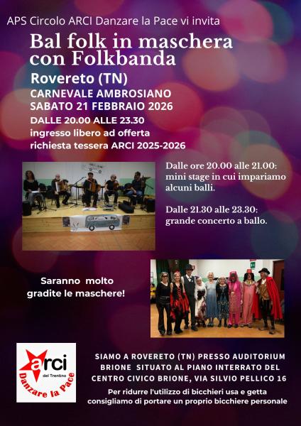 Bal folk in maschera con Folkbanda