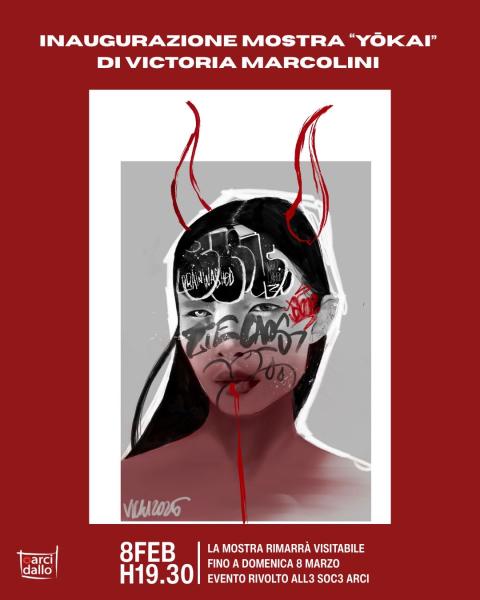 mostra "yōkai" di @victoriamarko