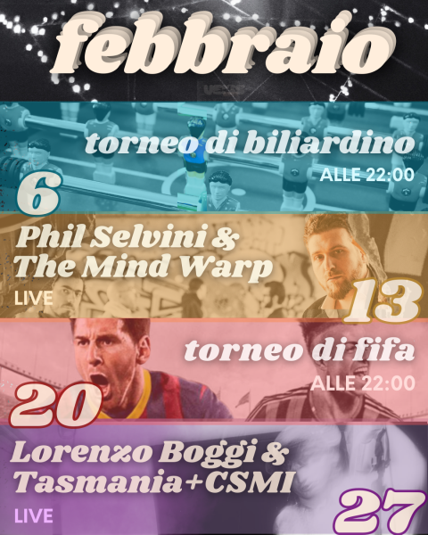 Lorenzo Boggi & Tasmania + CSMI live 🎶