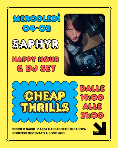 🪩CHEAP THRILLS!