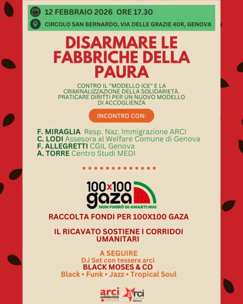 DISARMARE LE FABBRICHE DELLA PAURA