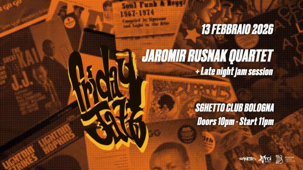 Friday Jazz | Jaromir Rusnak Quartet @Sghetto