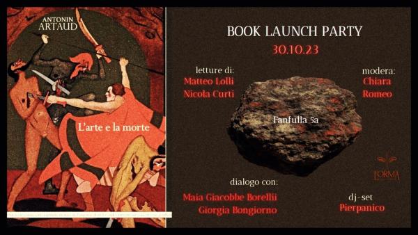 L'ARTE E LA MORTE - Book Launch Party