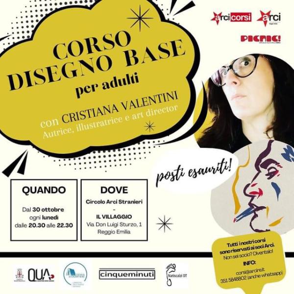 Corso di disegno base per adulti