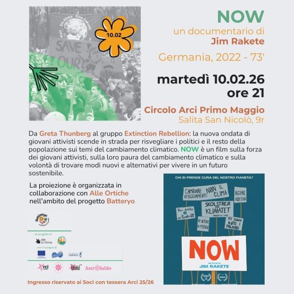 Documentario NOW di Jim Rakete