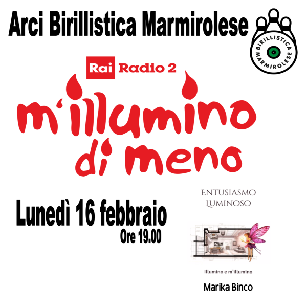 M'ILLUMINO DI MENO - Entusiasmo Luminoso - Marika Binco