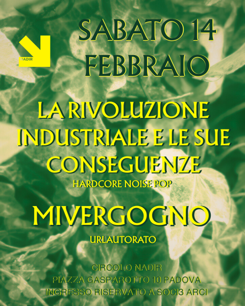 LA RIVOLUZIONE INDUSTRIALE + MI VERGOGNO