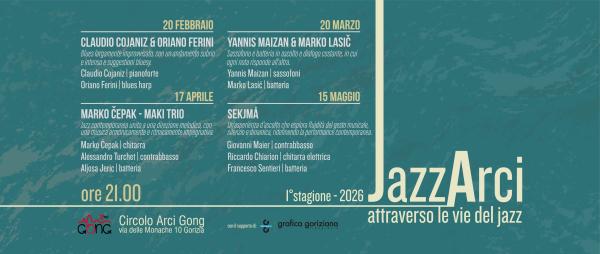 JazzArci. Attraverso le vie del jazz - Yannis Maizan + Marko Lasič