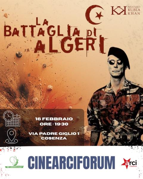 CineArciForum -  "La battaglia di Algeri" (1966)