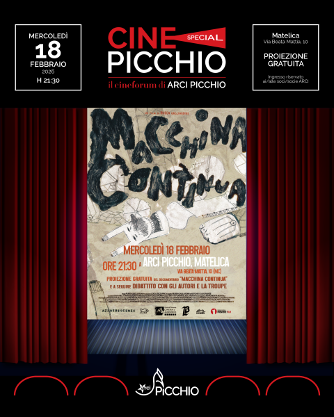CinePicchio Special - il cineforum di ARCI Picchio