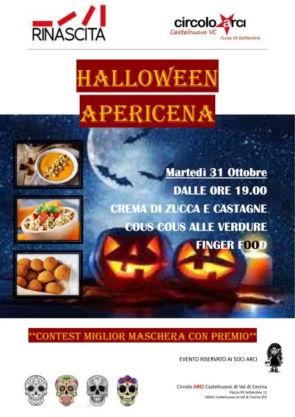 APERICENA DI HALLOWEEN