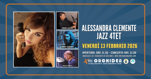 ALESSANDRA CLEMENTE 4TET (jazz)