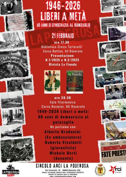 1946-2026 / Liberi a metà