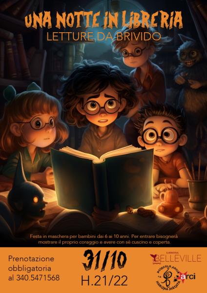 Una notte in libreria: letture da brivido